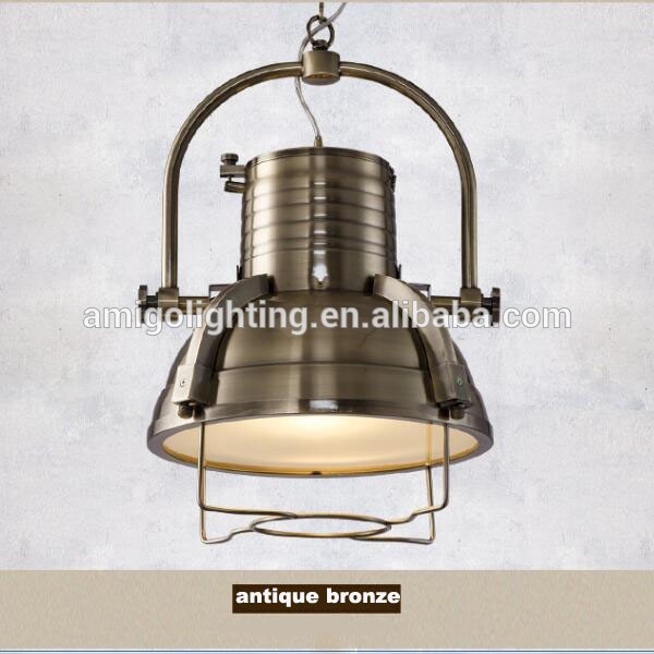 loft vintage Industrial hanging pendant light YP815 YP817 YP818 in chrome