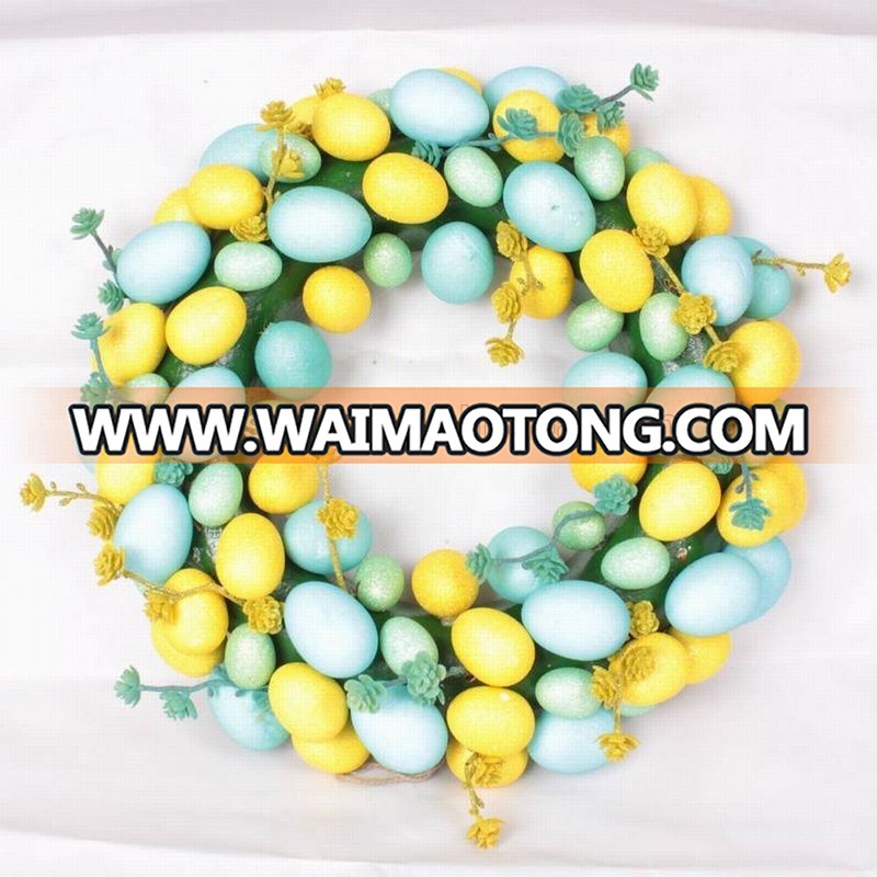 Luxury decorated easter eggs wholesale/ easter wreath decoration