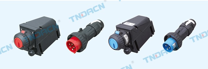 explosion proof anticorrosive industry 3 phase plastic plug and socket