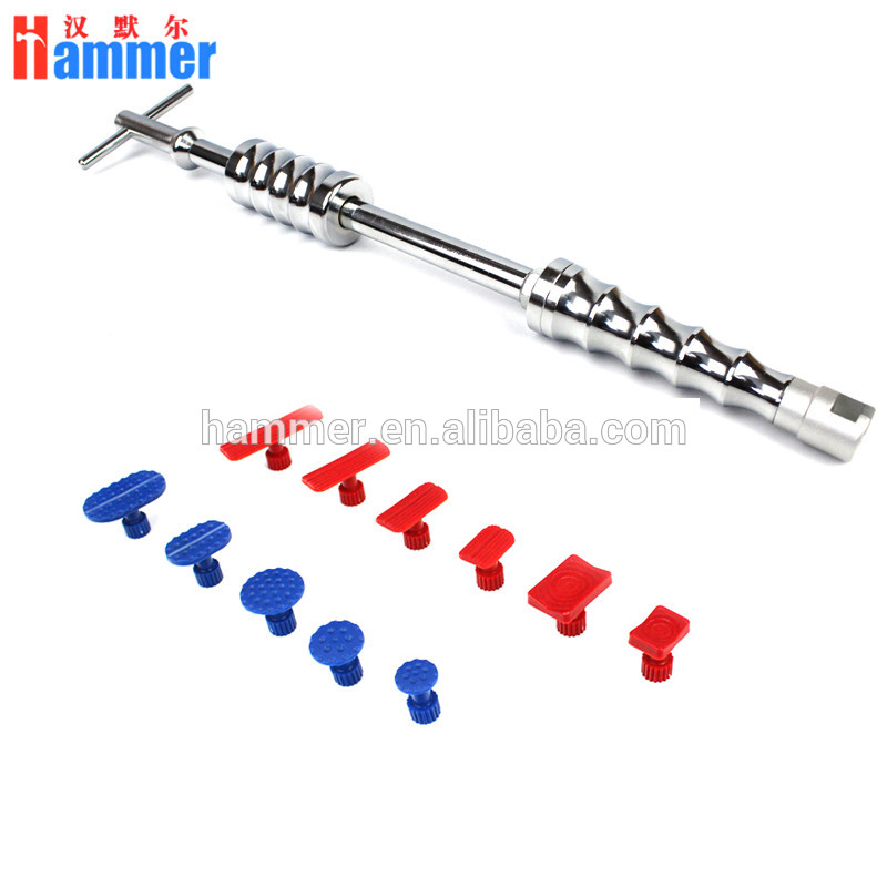 1.5kg steel slide hammer with coating  dent puller glue tabs