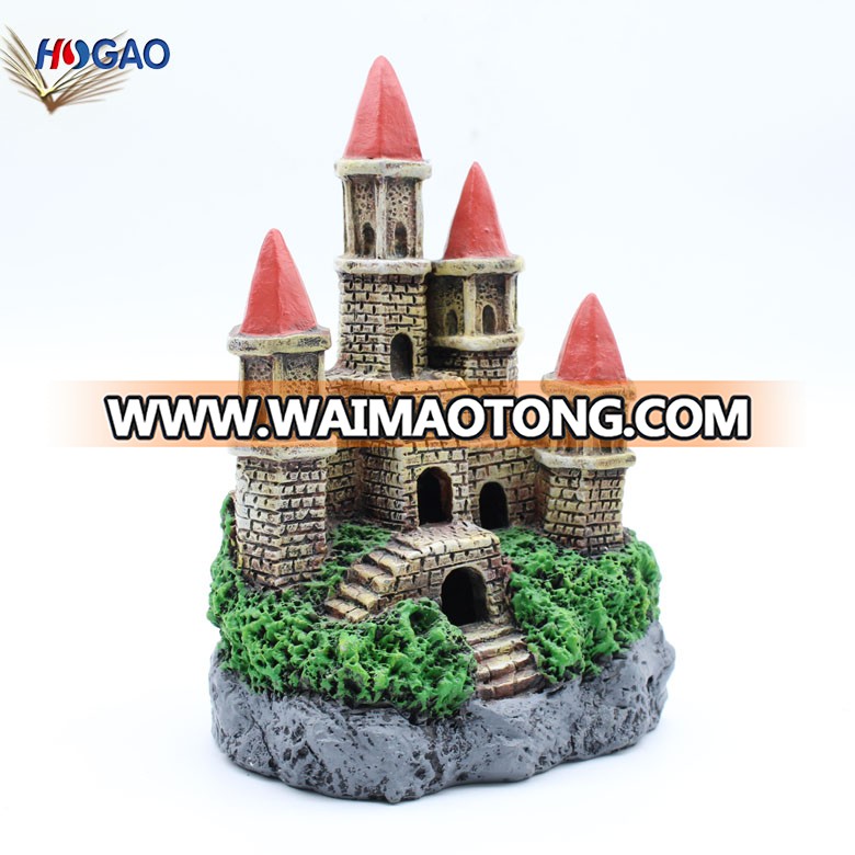 China supplier home decor statue resin miniature building model