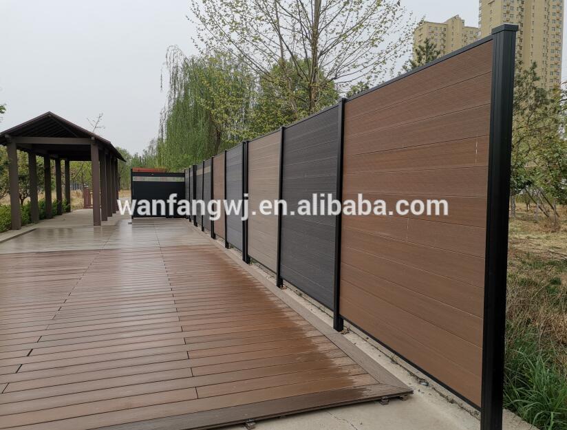 WPC Fence Panel for Garden and Residential Privacy