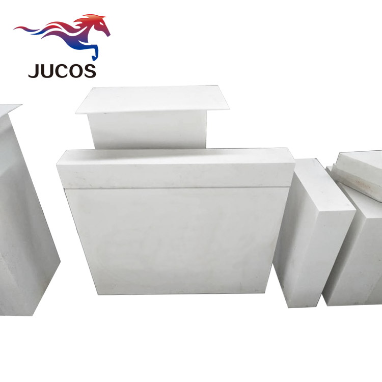 Good strength and high purity AZS refractory Blocks zircon brick