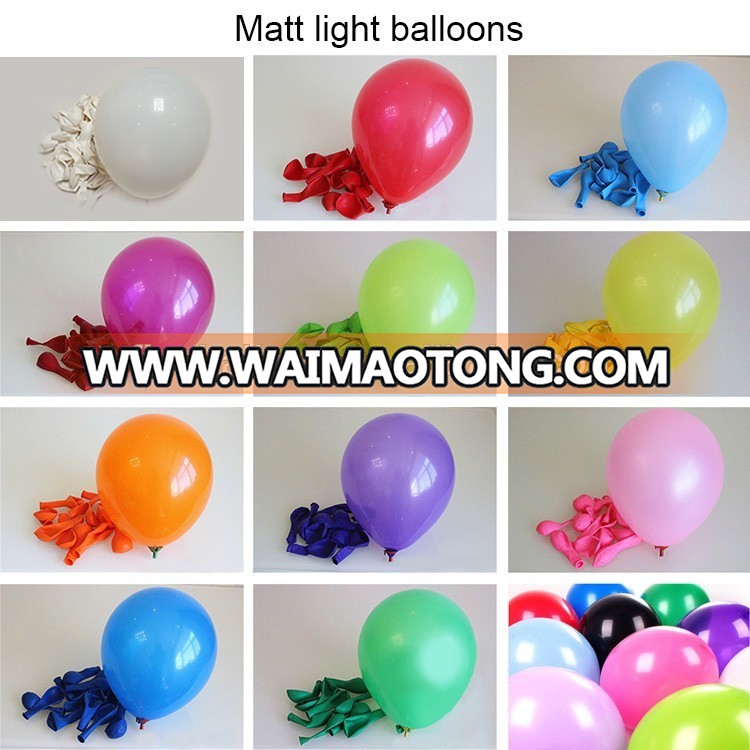 12 inch 3.2G one color two side custom design printed advertising latex balloons