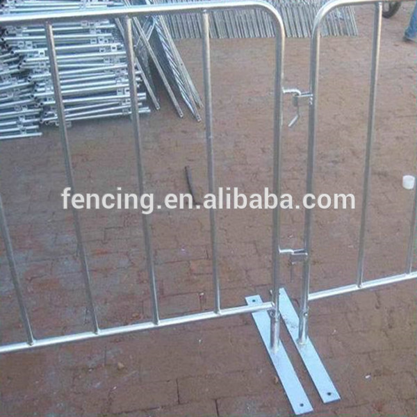 Anping factory Metal Pedestrian Facility Fence For Works