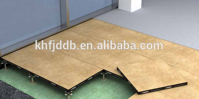 High Quality Wood core raised floor with HPL, PVC