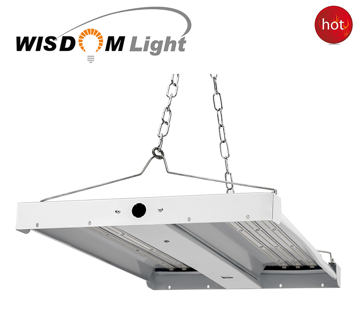 DLC listed 4ft 200W slim industrial warehouse led linear high bay light