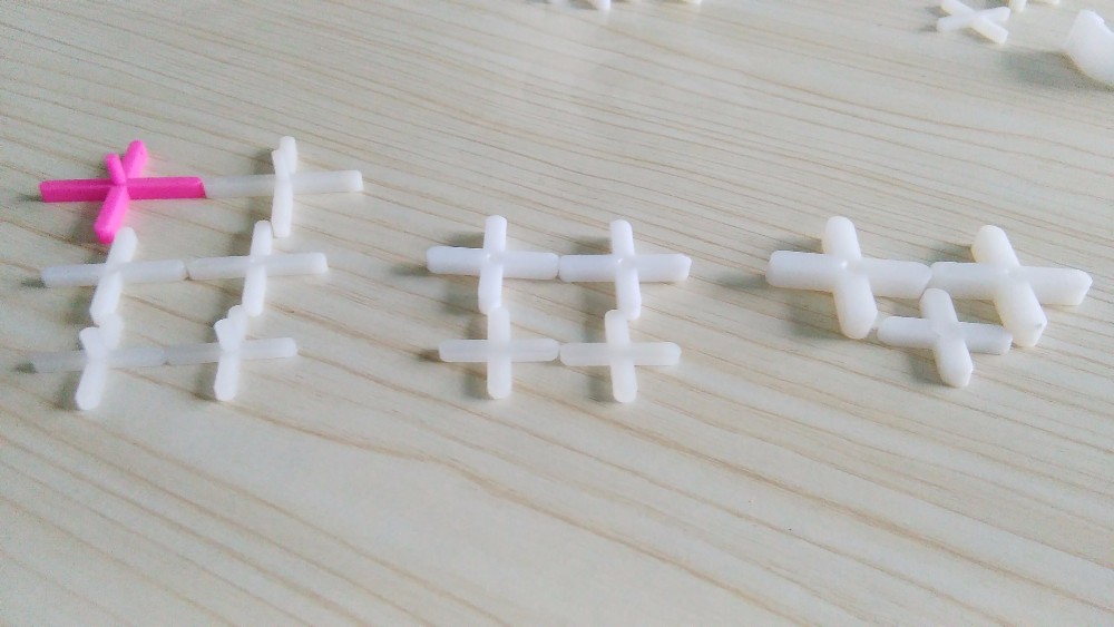 plastic tile cross spacer with holder 32mmx2mmx3mm 100pcs pack