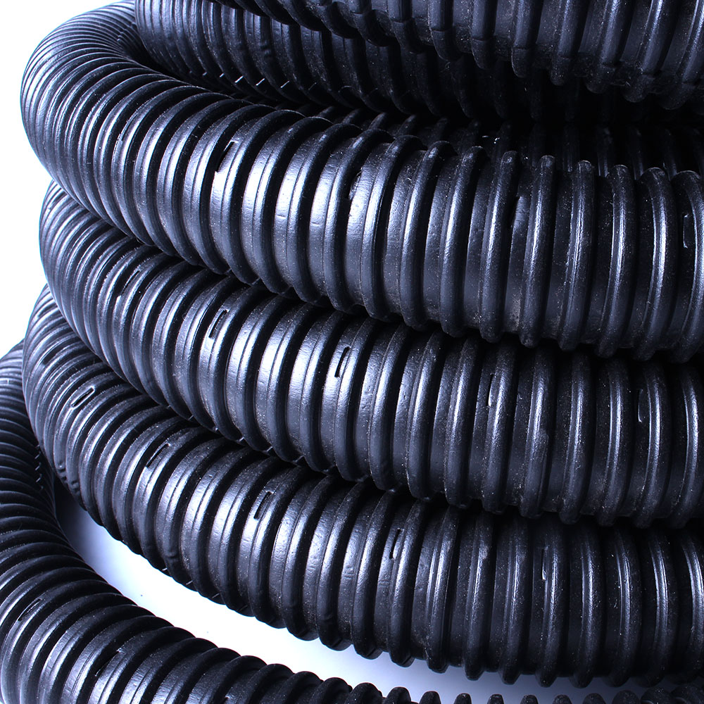 HDPE corrugated perforated drain pipe with sock