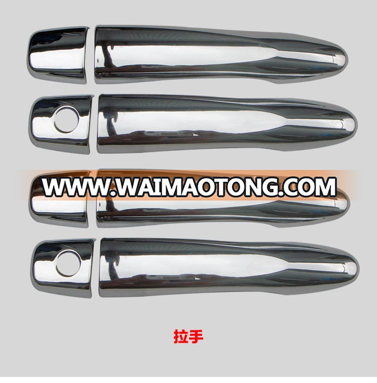 Door handle cover ABS chrome accessories for 2015 NEW NAVARA NP300 accessories plastic