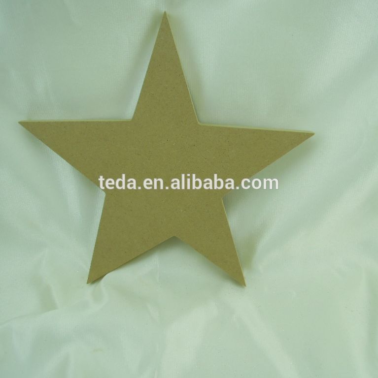 MDF Can Be Painted Large Star Shapes Home Decor