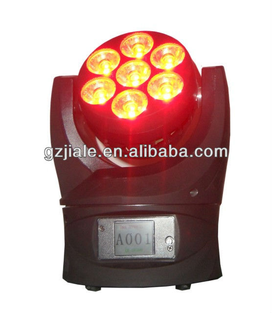 7x12w 4in1 led Mini moving head / led mini moving head stage light