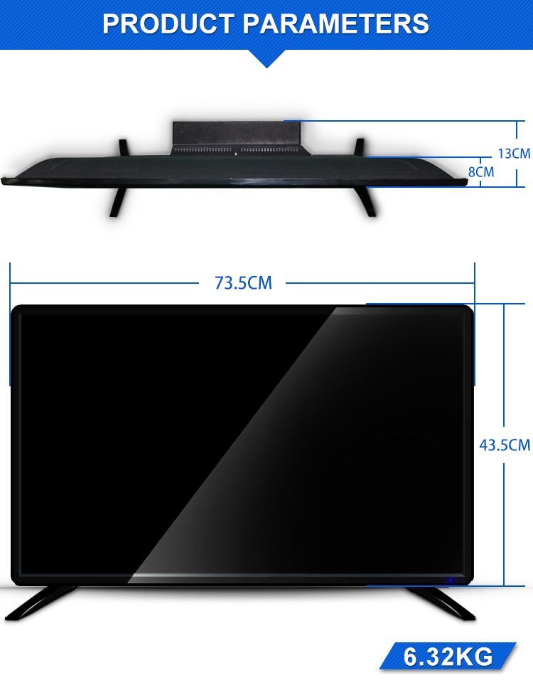 Chinese cheap price solar TV portable solar DC tv mindtech TV