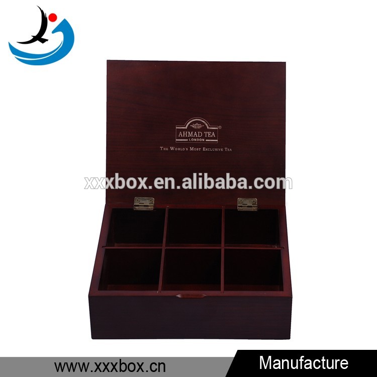 custom Gross wood tea packaging box for sale