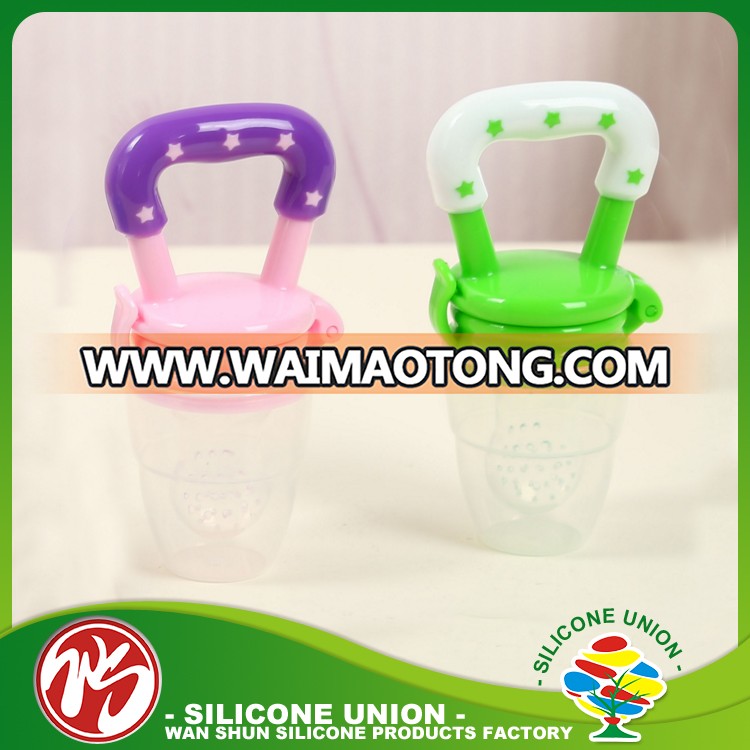 Wholesale 2017 Hot Sale Baby Products Silicone Baby Feeder Pacifier For Fruit Fresh Food Feeder