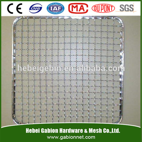 Galvanized iron barbecuing machine grill