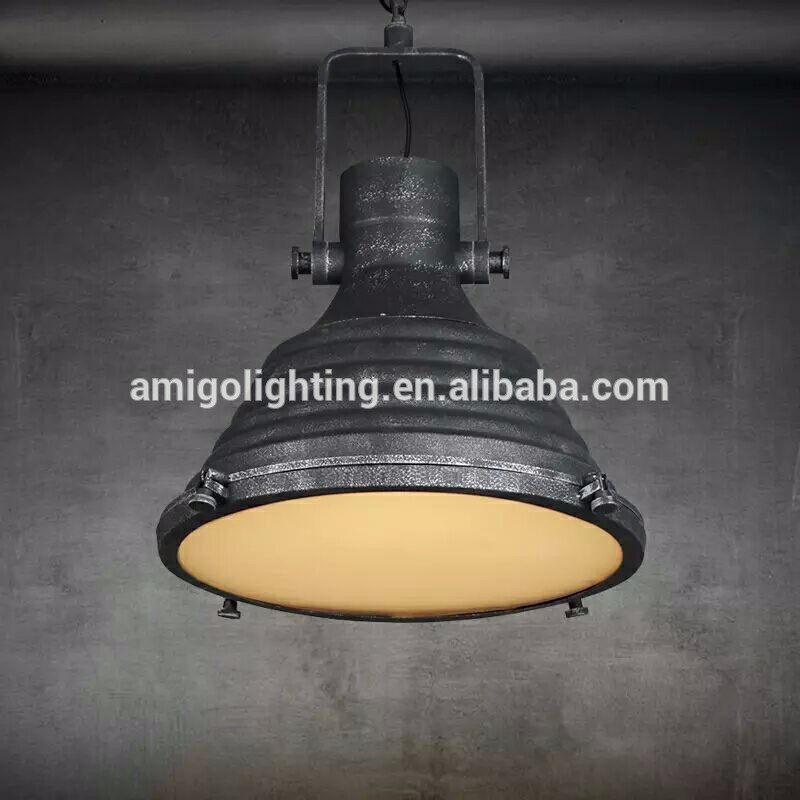 loft vintage Industrial hanging pendant light YP815 YP817 YP818 in chrome