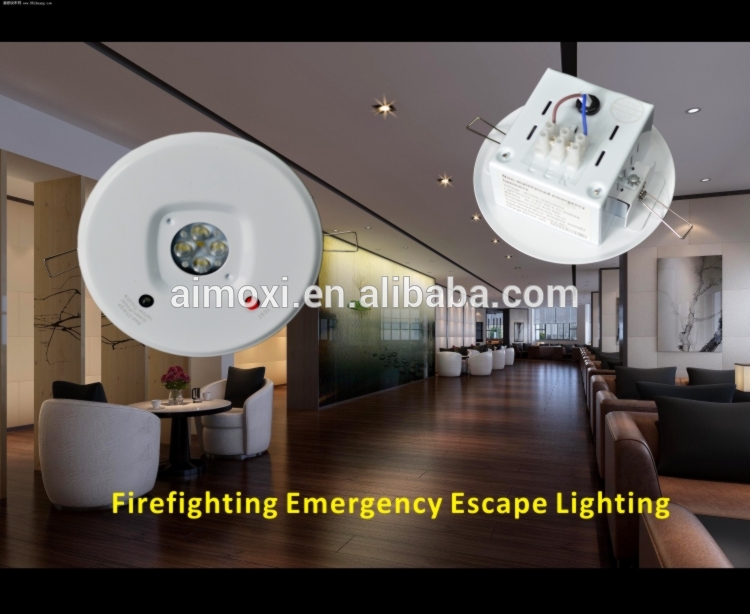 3w Recessed mounted led industrial emergency spot lighting