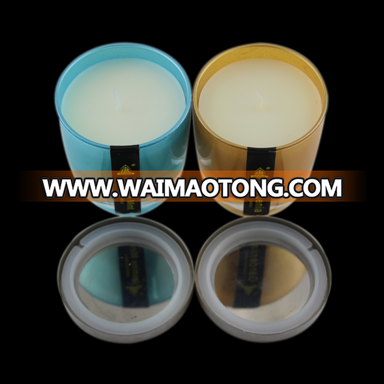 Massage Soy Wax Scented Glass Candle Factory China