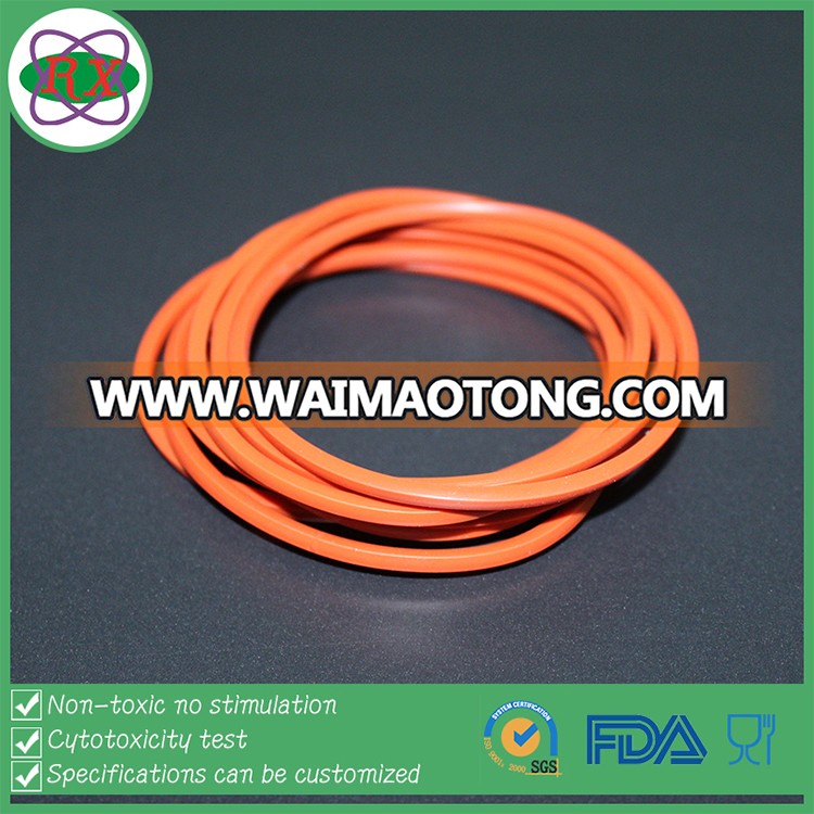 Dongguan Heat Resistant Silicone Rubber Seals Lid Ring , Silicone Sealing Ring For Lunch Box