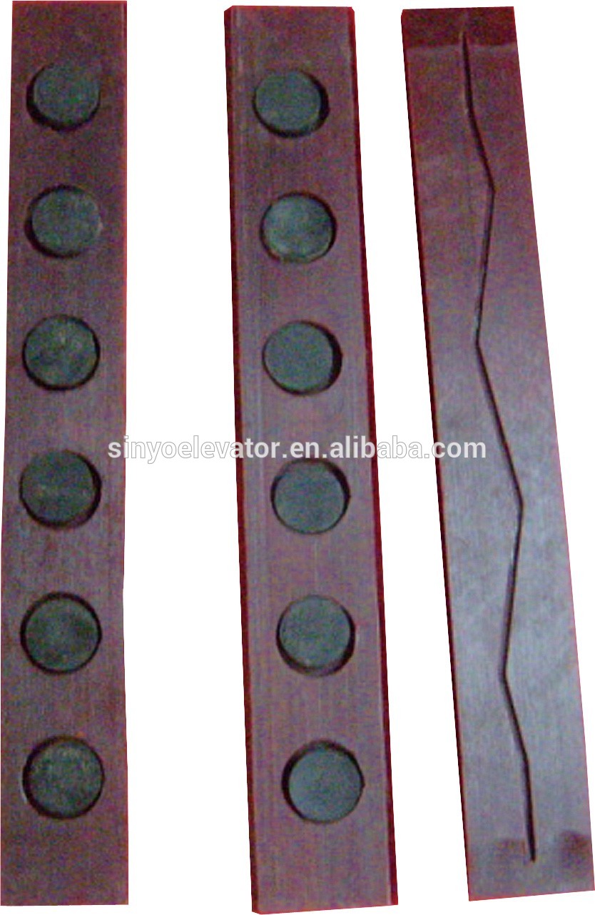 Guide Shoe Insert For Mitsubishi Elevator parts,One 230*35*8,Two 230*30*12.5