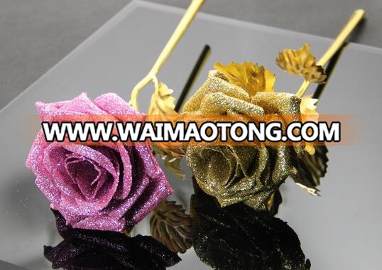 Best wedding gifts for guests/ golden rose 24k