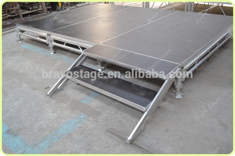 cheap widely stable mobile dancing portable stage