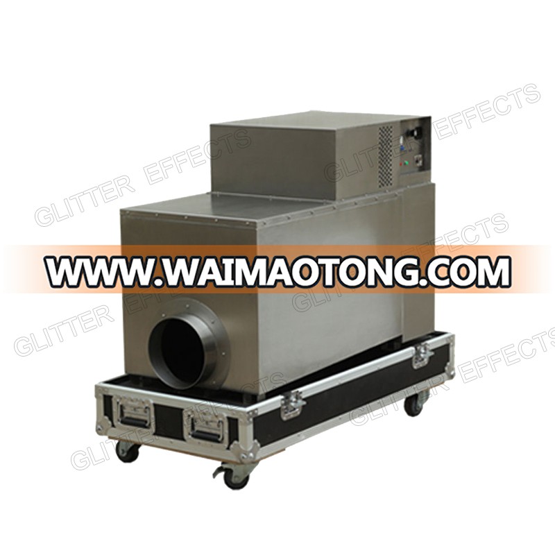 super low fog machine, large power floor Co2 smoke spray jet