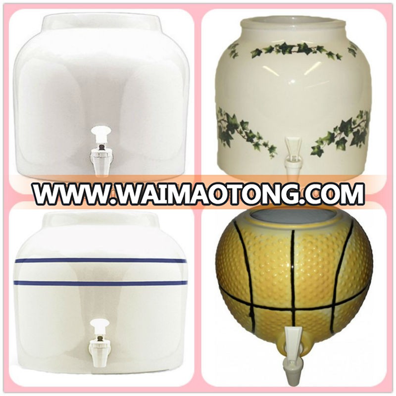 Fruit Pattern Wholesale Ceramic Water Crock