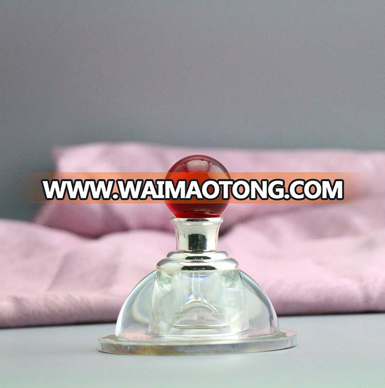 Matte black perfume glass bottle atomizer perfume bottle