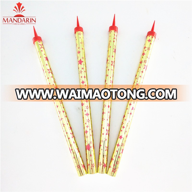 Birthday party supplier indoor smokeless stage fountain sparkler candles fireworks candle