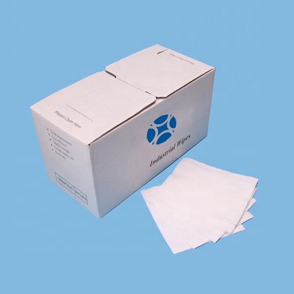 Low lint Polyester Wood pulp cleaning cloth