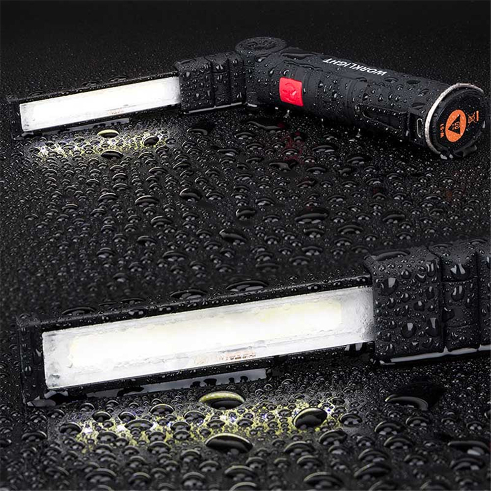 USB charging Magnetic Base COB LED Work light for Car Repair