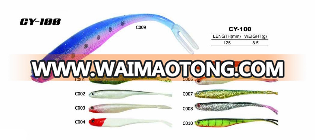 High quality Artificial Hard Bait Swimbait Soft Plastic Bait Wobblers Fishing Lures