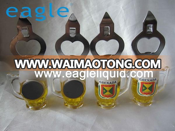 promotion magnet acrylic liquid bottle opener