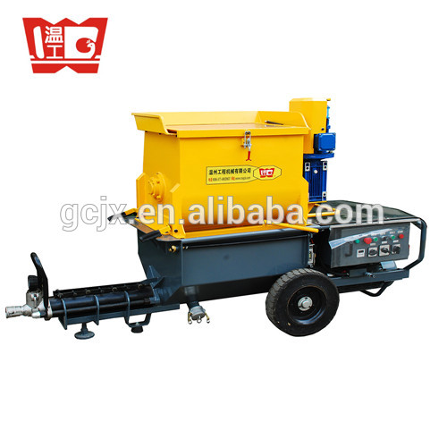 JP90-Z render plaster spraying machine for mortar with cement mixer