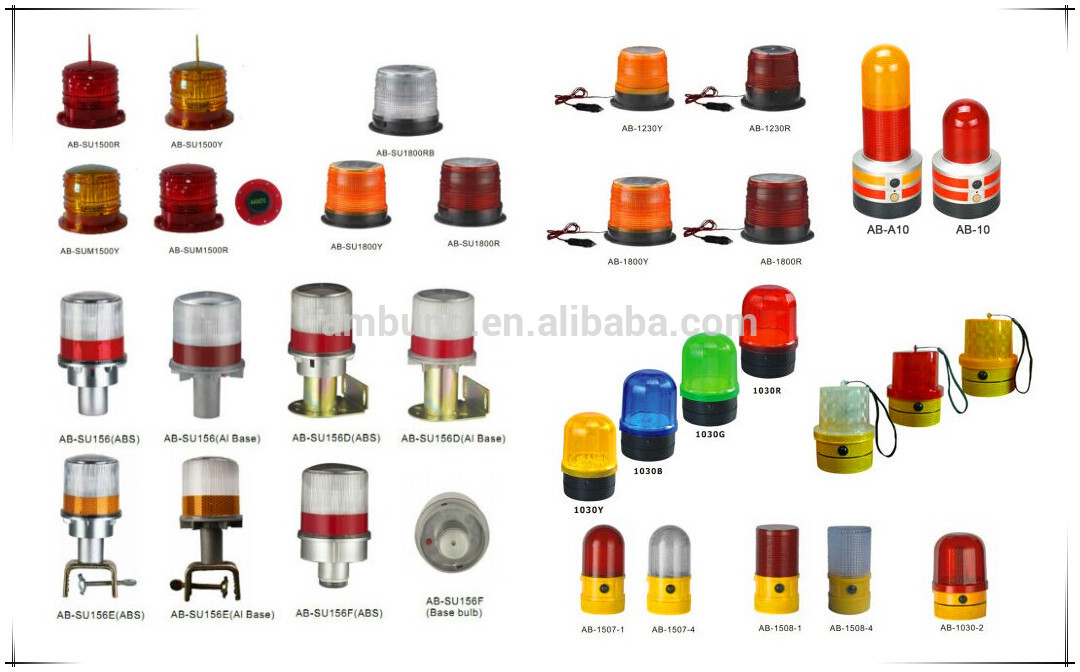 AB-1210 LED Emergency Vehicle rotating Warning strobe Beacon