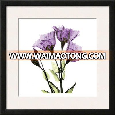 canvas art printing purple tulip famed and card paper Home Decor Wall by machine