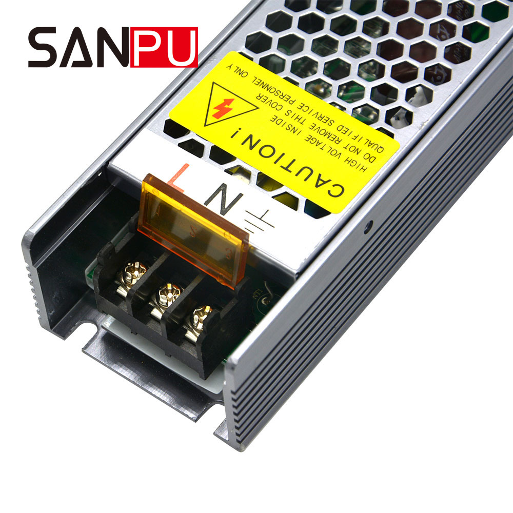 SANPU 0-10V and Triac Dimmable 110v 100W 220v dc power supply 8a manufacturer smps 12V 8A driver for led strip