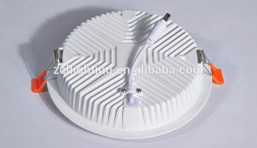 China supplier dongguan lighting 12w 15 watt recessed led down light