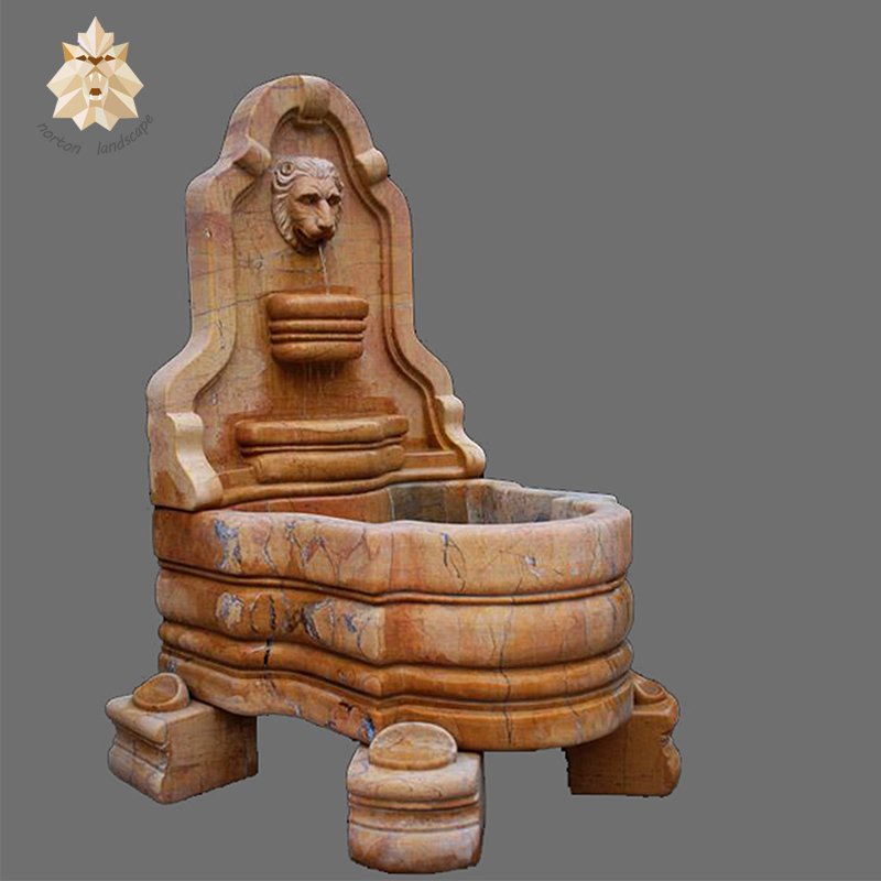 China classic cream beige marble water fountain NTMFO-025Y