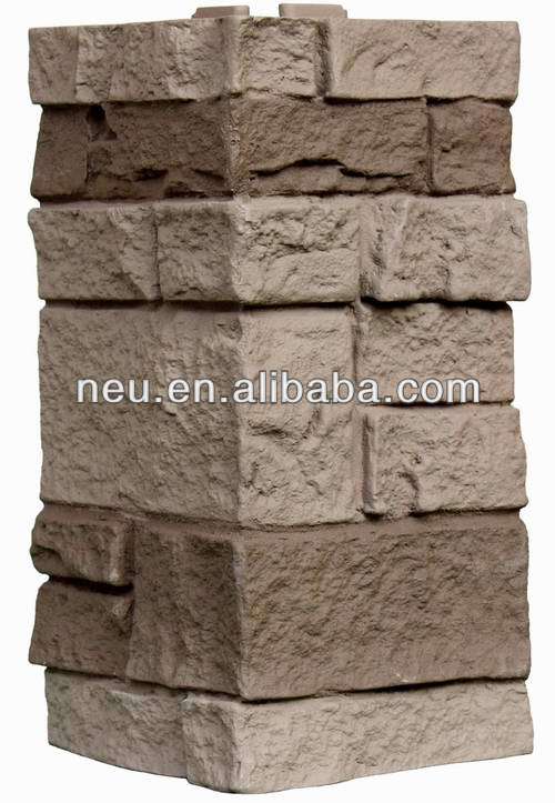 PU no weight stone wall panel, waterproof, fireproof, DIY installation,