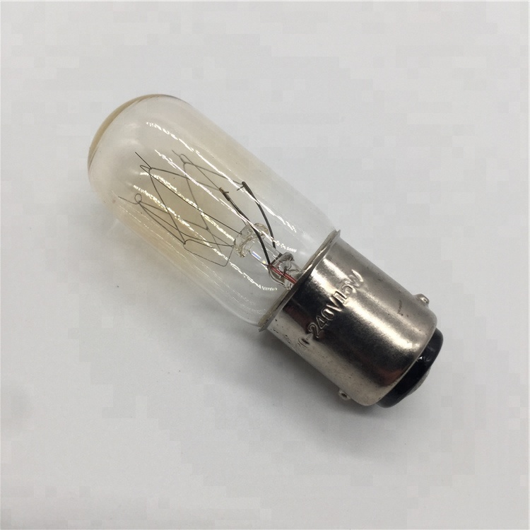 T18  BA15D Incandescent Bulb Indicator Light Bulb 15W