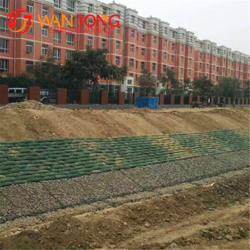 River bank geotextile nonwoven fabric ecological geobags