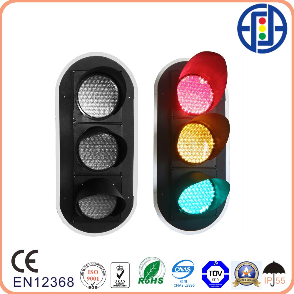 12inch Red Yellow Green Cobweb Lens LED Traffic Light