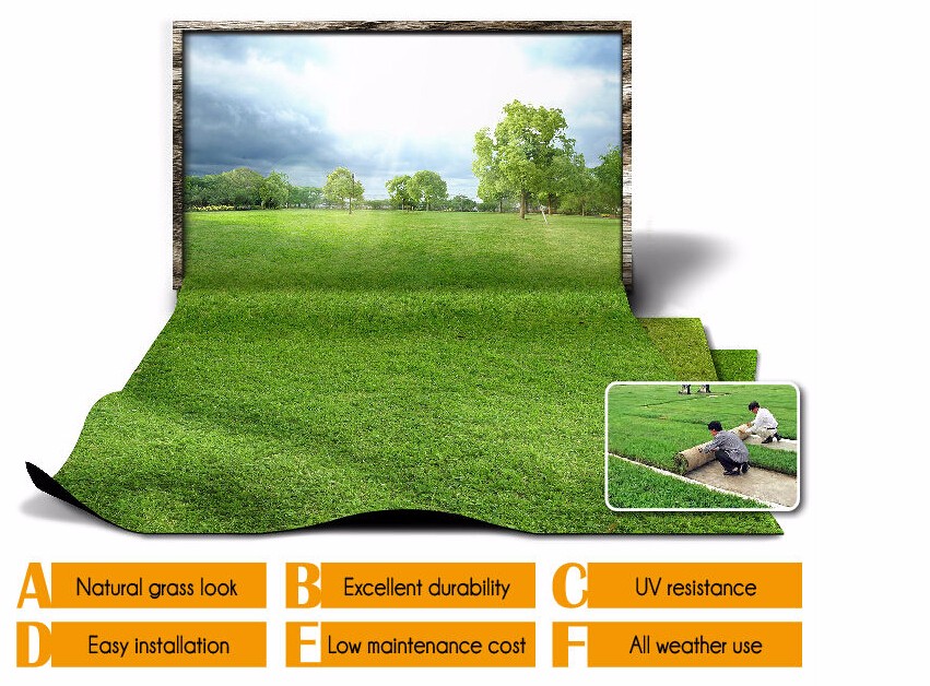 GOLDEN MANUFACTURER synthetic grass turf,landscaping artificial grass for garden