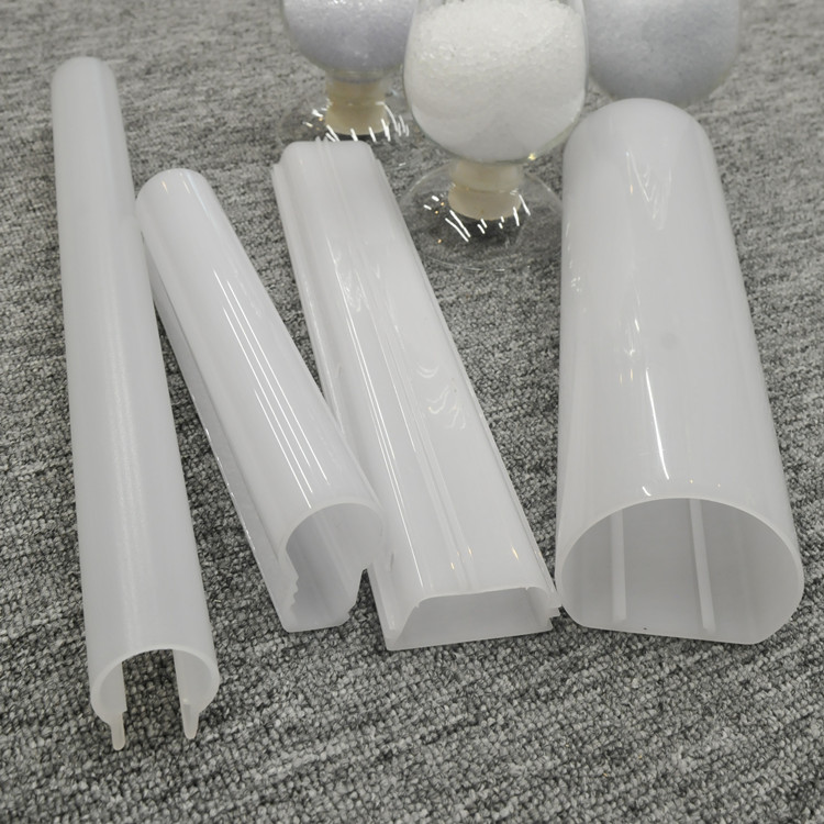 Plastic pc white tube housing