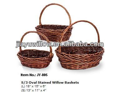 Wicker Gift basket wicker baskets with handle from Factory