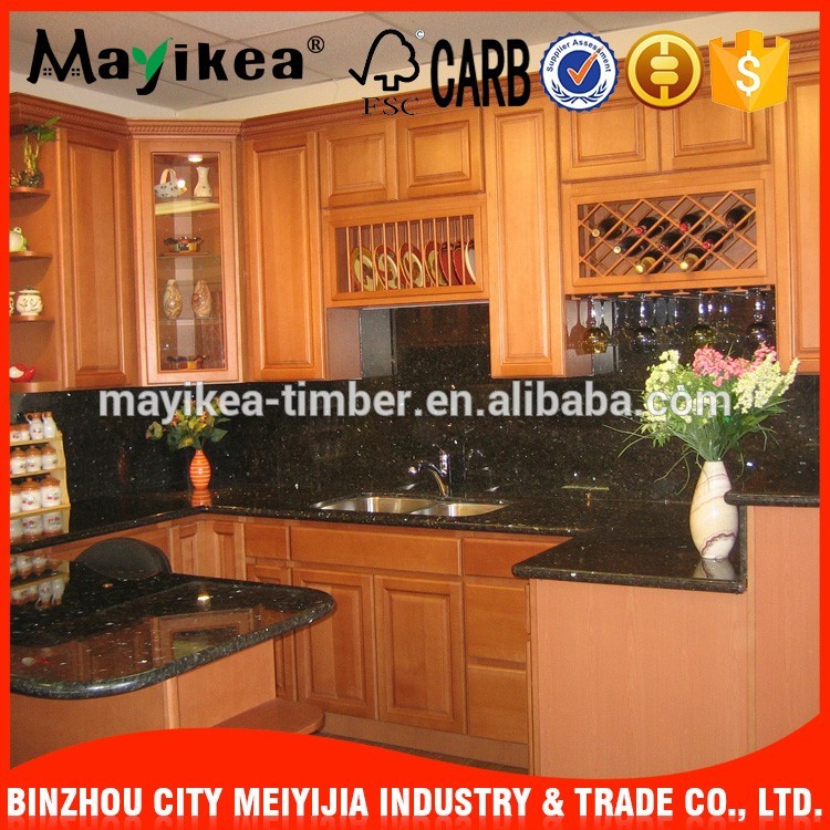 Top quality custom solid wood kitchen cabinet