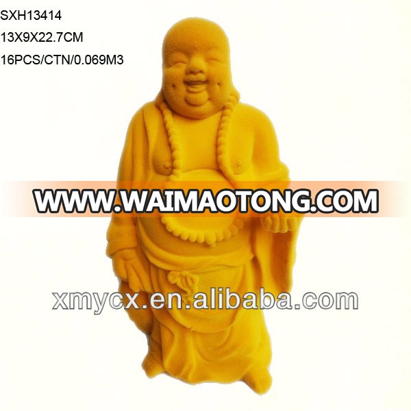 Flocking sculpture buddha statue for sale.